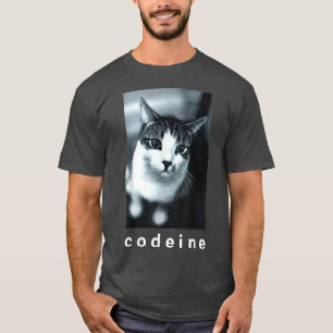 Codeine Cat Funny  T-Shirt