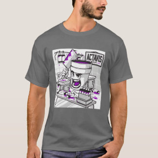Codeine Lean Cough Syrup Double Cup Sizzurp Drank T-Shirt