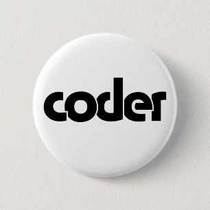 Coder 2 Inch Round Button