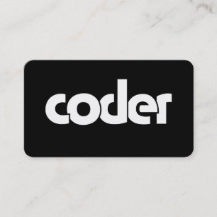 Coder Business Card