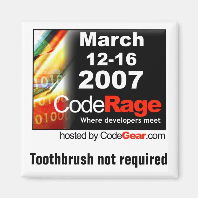 CodeRage Magnet (Front)