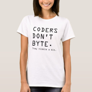 Coders Don't Byte T-Shirt