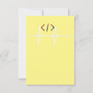 Coders Funny   Computer Software Programmer Coding Thank You Card
