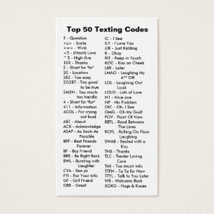 Codes de service de mini-messages