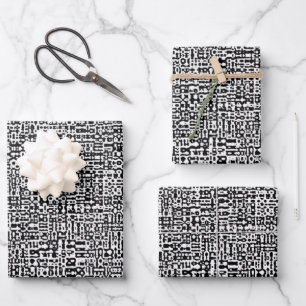 Codes Wrapping Paper Sheets