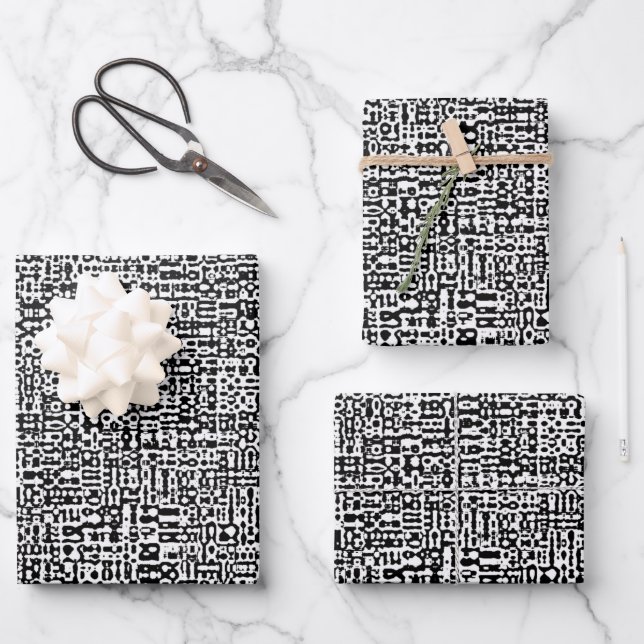 Codes Wrapping Paper Sheets (Front)
