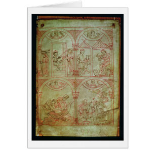 Codex 507 fol.2r Weaver, Shoemaker, Fishermen and