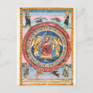 Codex Amiatinus Christ in Majesty Postcard