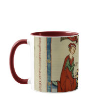 Codex Manesse Medieval Chess Players Mug
