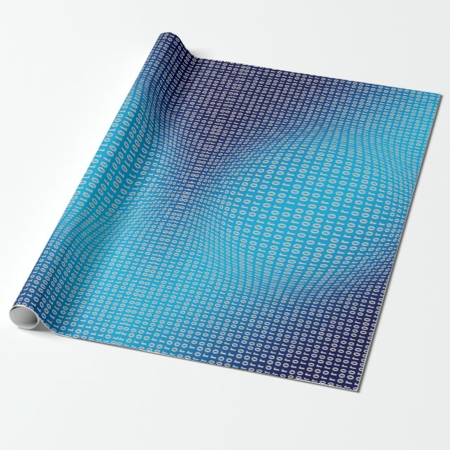 Coding (Cyber World)   Wrapping Paper (Unrolled)