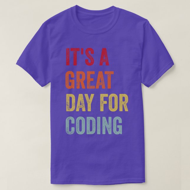 Coding Enthusiast T-Shirt (Design Front)