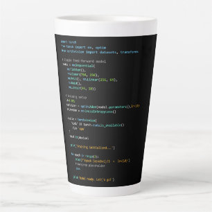 Coding Humor - Developer Logic and Tech Life Latte Mug