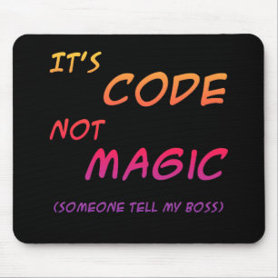 Coding Humour Mouse Pad