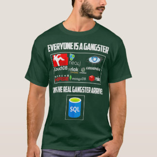 Coding Programmer Novelty Everyone is Gangstar T-Shirt