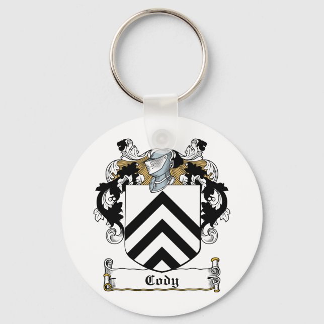 Cody Family Crest Keychain (Front)