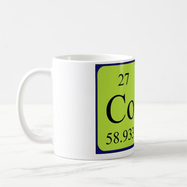 Cody periodic table name mug (Left)