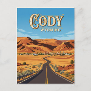 Cody USA Postcard