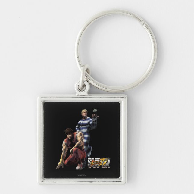 Cody Vs. Guy Keychain (Front)