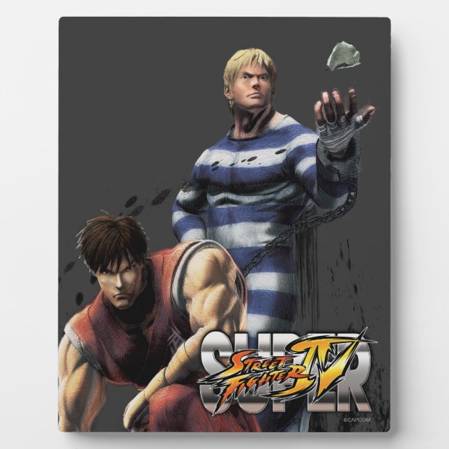 Cody Vs. Guy Plaque (Front)