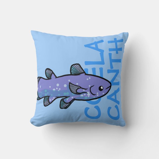 Coelacanth Pillow (Front)