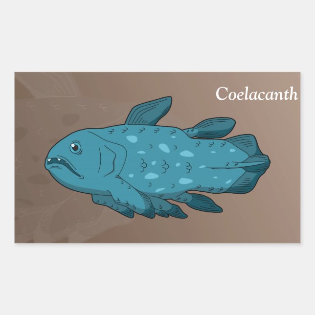 Coelacanth Sticker (Front)