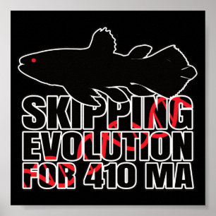 Coelacanths Coelacanth Living Fossil – Marine Geek Poster