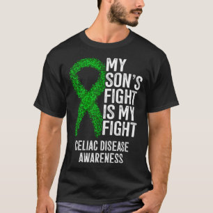 Coeliac My Son's Fight Is My Fight Celiac Disease T-Shirt