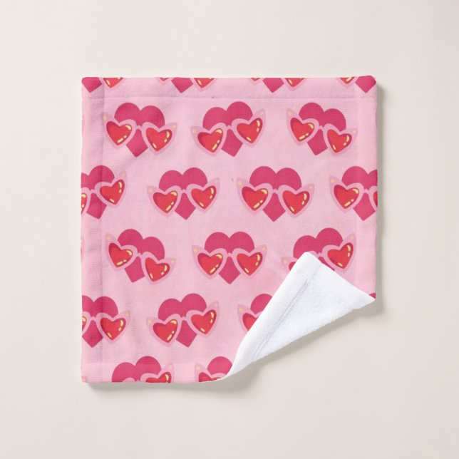Cœur (Gant de toilette)