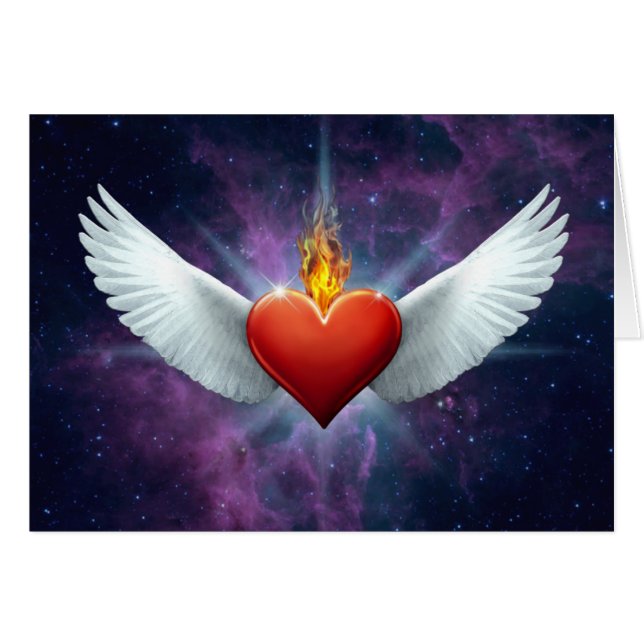 Coeur à ailes (Devant horizontal)