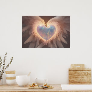 *~*~ Coeur Angel Peach Wings AP78 Poster Opal