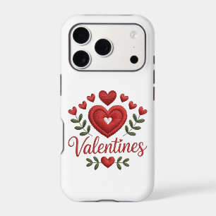 Cœur brodé de la Saint-Valentin
