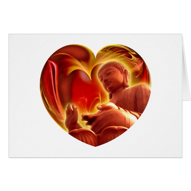 Coeur BUDDHA (Devant horizontal)