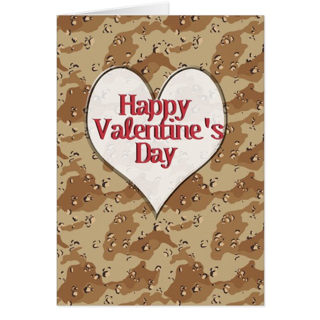 Coeur Camouflage (Surprise à l'intérieur !) (Devant)