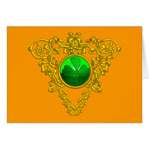 COEUR CELTIQUE DE SAINT PATRICK, orange