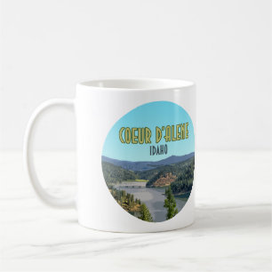 Coeur d’Alene Idaho Souvenir Coffee Mug