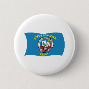 Coeur d'Alene Flag Button