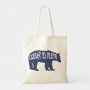 Coeur d'Alene Idaho Bear Tote Bag