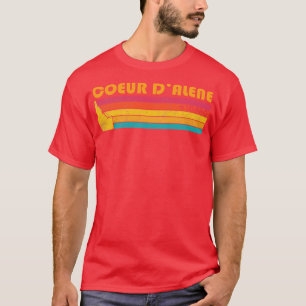 Coeur dAlene Idaho Vintage Distressed Souvenir 1 T-Shirt