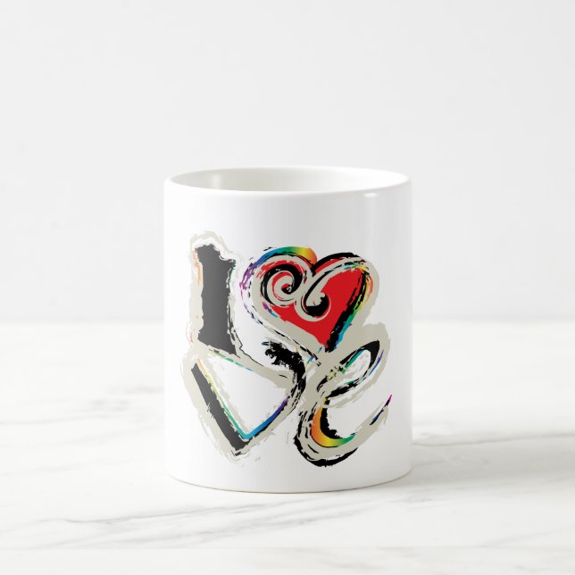 Coeur d'Amour Coffee Mug (Center)