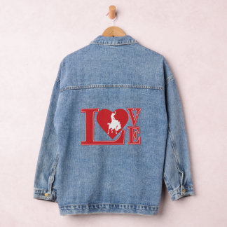 Coeur d'amour du cheval Bucking