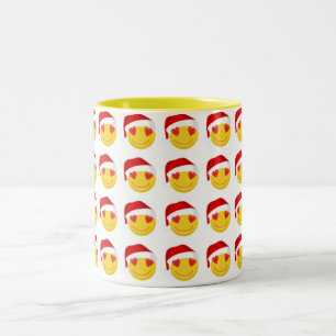 ***COEUR DANS LES YEUX PÈRE NOËL*** MUG AMUSANT