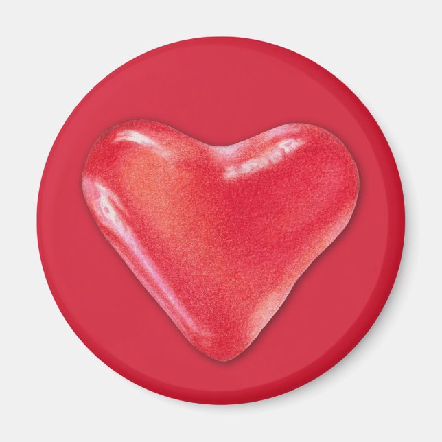Coeur de bonbons 2 aimant (Devant)