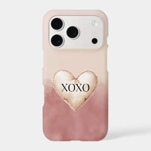 Cœur de crème rouge XOXO