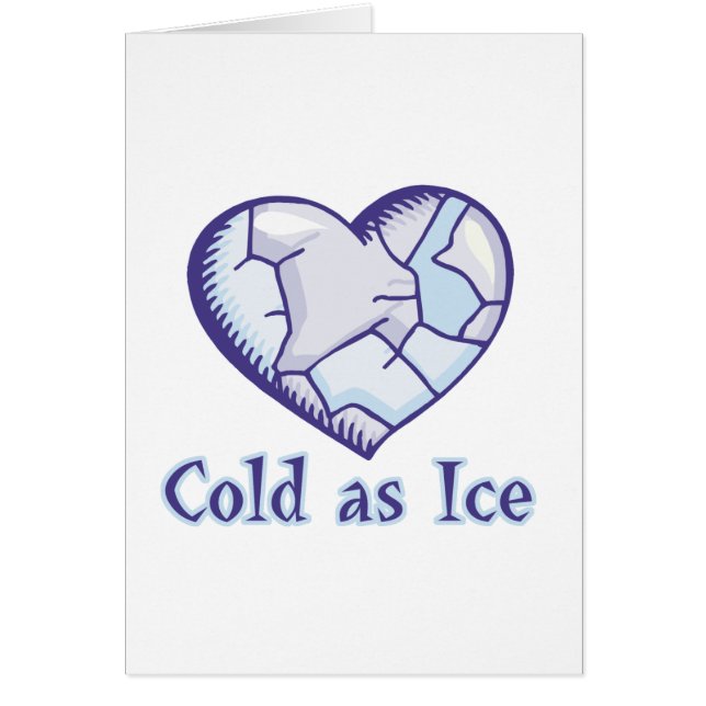 cœur de glace froid (Devant)