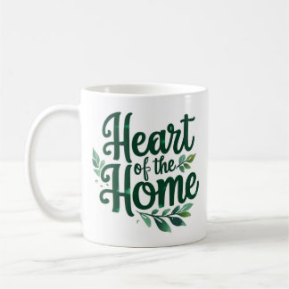 Coeur de la maison | Mug de nom personnalisé