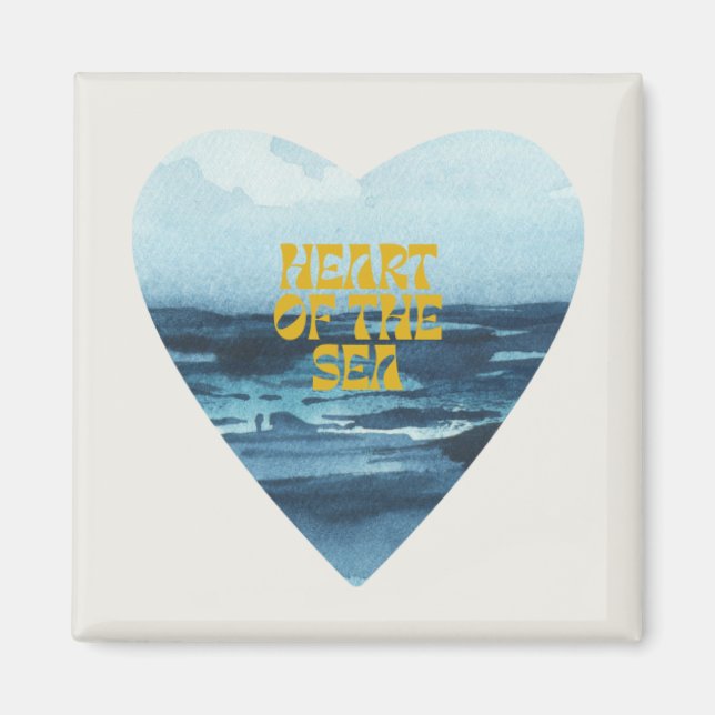 Coeur de la mer - Magnet (Devant)