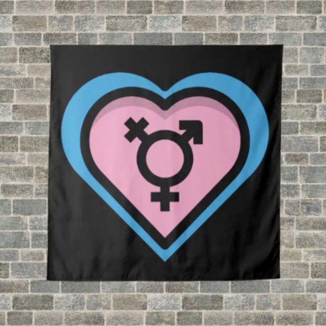 Coeur de la Tapisserie de Trans Pride (Créateur téléchargé)