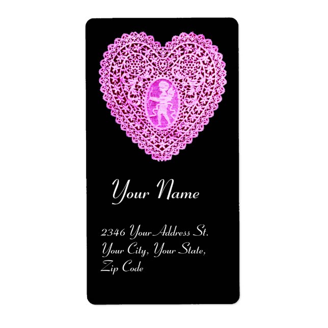 COEUR DE LAME CUPID, violet rose (Devant)