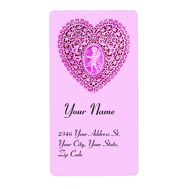 COEUR DE LAME CUPID, violet rose (Devant)