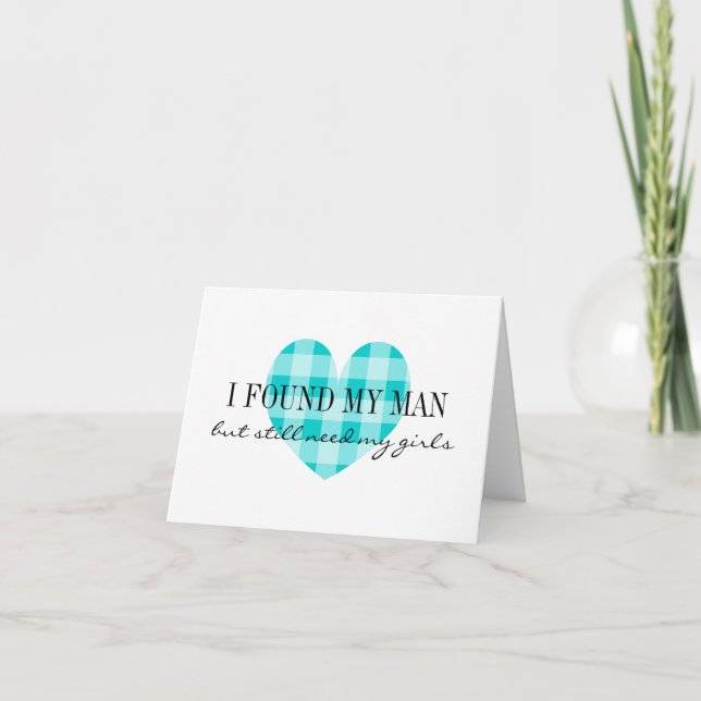 Coeur de plaid vous serez ma carte de demande de (Devant)